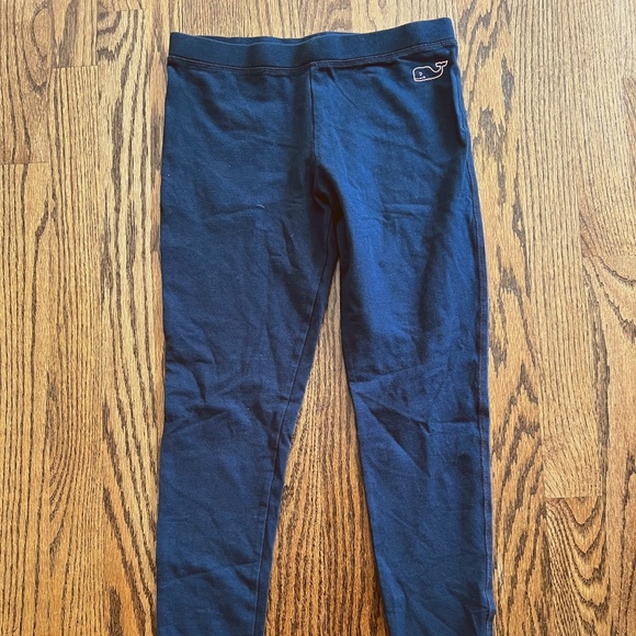 Girls Vineyard Vines navy leggings size 10/12. - Picture 1 of 3